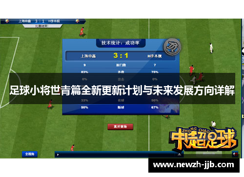 足球小将世青篇全新更新计划与未来发展方向详解
